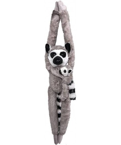 25� Lemur Stuffed Animal with Baby Hanging Lemur Plush Croods Toys for Kids to Play $37.92 Plush Figure Toys