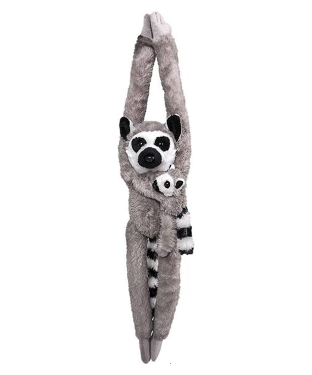 25� Lemur Stuffed Animal with Baby Hanging Lemur Plush Croods Toys for Kids to Play $37.92 Plush Figure Toys