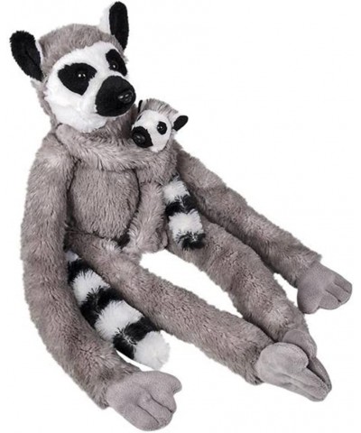 25� Lemur Stuffed Animal with Baby Hanging Lemur Plush Croods Toys for Kids to Play $37.92 Plush Figure Toys