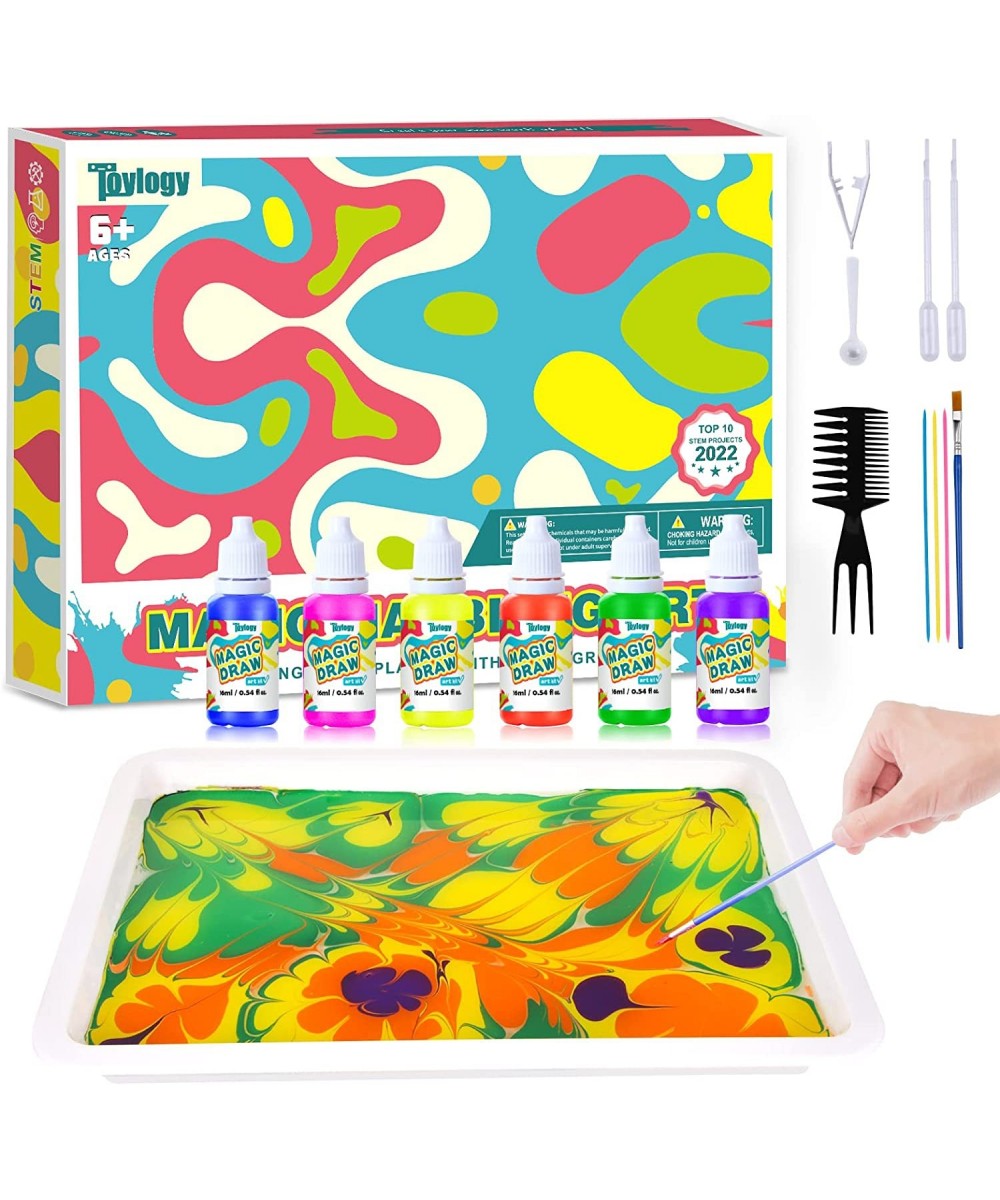 Marbling Paint Art Kit for Kids Art and Crafts for Kids Ages 6-12 Craft Kits for Girls & Boys Gift Ideas for Kids Activities ...