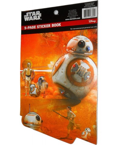 Star Wars The Force Awakens 5-Page Sticker Book with 125 Stickers $14.75 Kids' Stickers