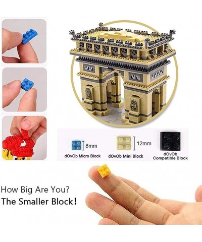 Architecture Arc De Triomphe Micro Building Blocks Set (2020 Pieces) Famous Architecture Model Toys Gifts for Kid and Adult $...