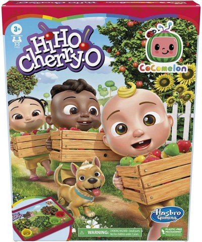 Hi Ho Cherry-O: CoComelon Edition Board Game Counting Numbers and Matching Game for Preschoolers Kids Ages 3 and Up for 2-3 P...