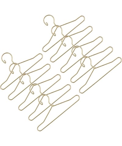 20 Pcs Mini Doll Clothes Hanger Miniature Metal Doll Hangers Doll Gown Small Dress Outfit Holders for Dress Closet Doll House...