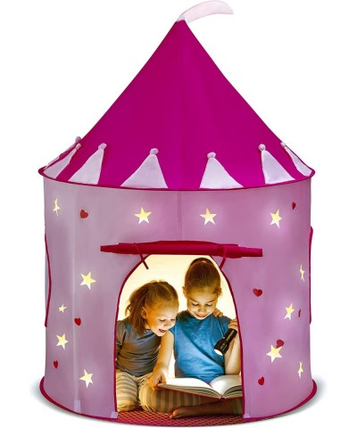 Play Tent Princess Castle Pink - Kids Tent Features Glow in The Dark Stars - Portable Kids Play Tent - Kids Pop Up Tent Folda...