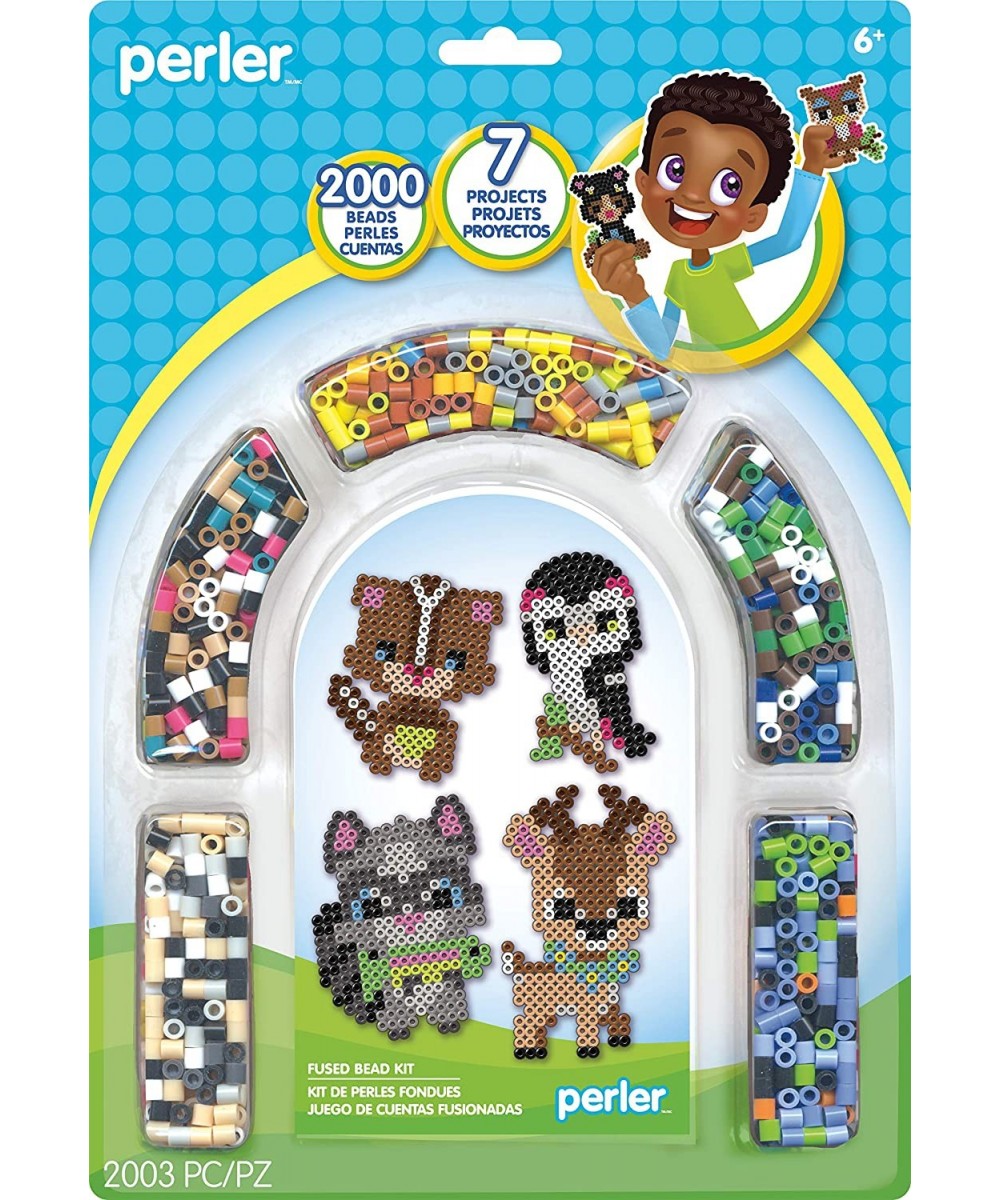 Beads Forest Animals Fuse Bead Kit 2000pcs 7 Projects $19.67 Craft Kits