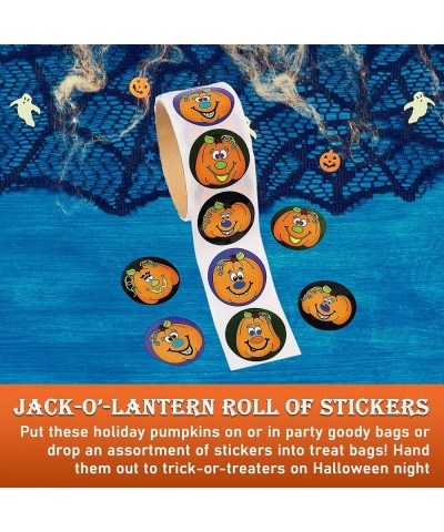 Jack-O'-Lantern Roll Stickers | 3-Pack (300 Count) | Great for Halloween-Themed Party Favors | Children Age 3+ $26.07 Kids' S...