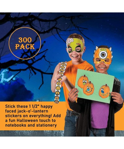 Jack-O'-Lantern Roll Stickers | 3-Pack (300 Count) | Great for Halloween-Themed Party Favors | Children Age 3+ $26.07 Kids' S...