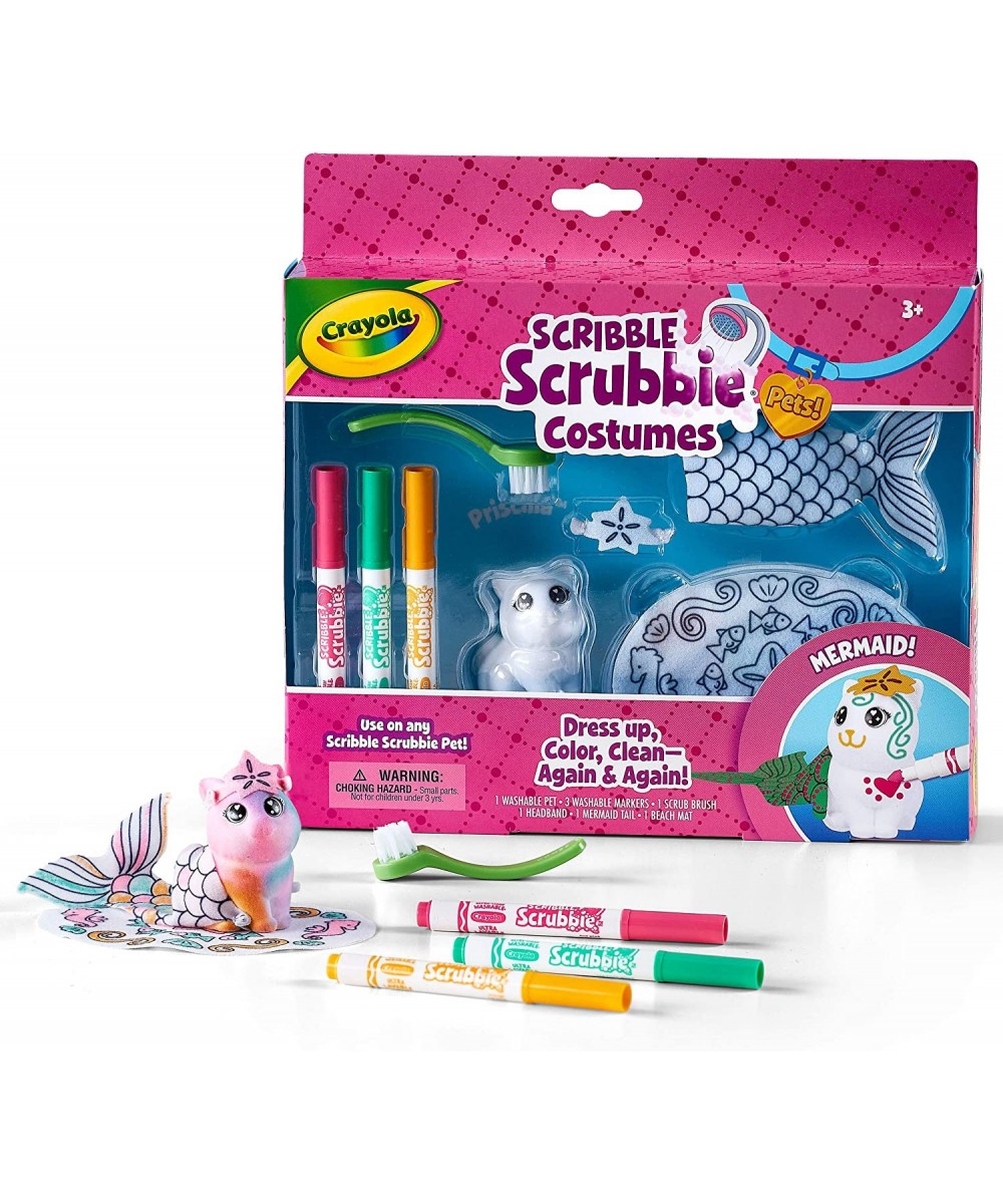 Crayola Scribble Scrubbie Costume Playset Kids Toys Gift for Girls & Boys $21.22 Bathtub Toys