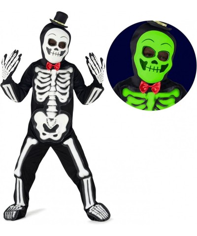 Costumes Kids Glow In The Dark Skeleton Costume Boys and Girls Halloween Costume Available In Sizes T2 S M $39.54 Kids' Costumes