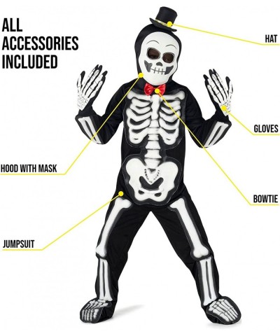 Costumes Kids Glow In The Dark Skeleton Costume Boys and Girls Halloween Costume Available In Sizes T2 S M $39.54 Kids' Costumes