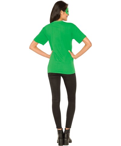 Costume DC Comics Women's Green Lantern T-Shirt With Eye Mask And Ring $13.93 Kids' Costumes