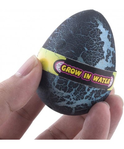 Hatching Grow Dinosaur Toys 4 Pack Large Size Crack Growing Dinosaur Egg That Hatch in Water Easter Dino Eggs for Science Edu...