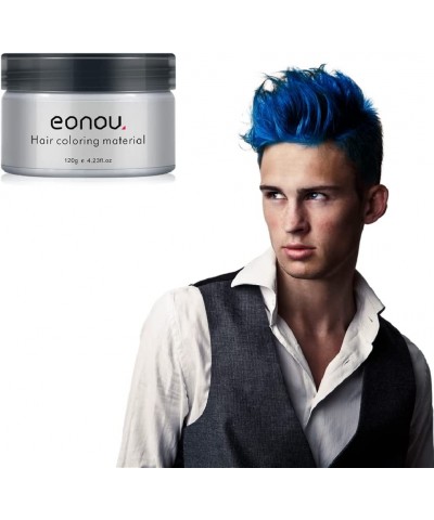 Hair Dough Styling Clay For Men Temporary Hair Dye Wax Quickly Change Hair Color for Short Hair Everyday use Festivals Partie...