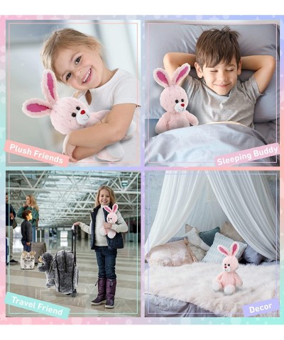 Rose Gold Bunny Stuffed Animal Plush Toy Kids and Adults Sparkling Plush Rabbit Gifts Cute Super Soft Toys for Girls and Boys...