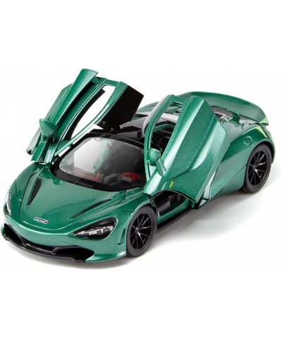 Alloy Collectible Green McLaren 720s Toy Vehicle Pull Back DieCast Car with Lights and Sound $42.22 Kids' Play Cars & Race Cars