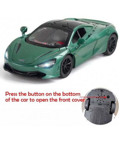 Alloy Collectible Green McLaren 720s Toy Vehicle Pull Back DieCast Car with Lights and Sound $42.22 Kids' Play Cars & Race Cars