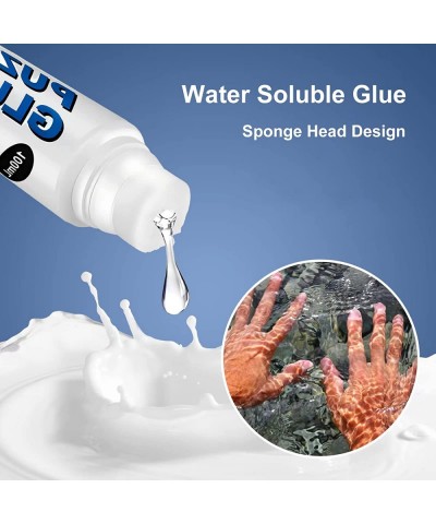 100ML Puzzle Glue Clear with New Sponge Head Water-Soluble Puzzle Glue for 1000/2000 Pieces Puzzles Non-Toxic and Quick Dry $...