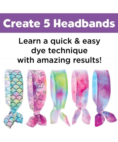 Ice Dye Headbands Craft Kit - Create 5 DIY Tie Dye Headbands Arts and Craft Tie Dye Kit Gifts for Kids Age 7 8-12+ $39.77 Kid...