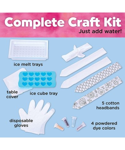 Ice Dye Headbands Craft Kit - Create 5 DIY Tie Dye Headbands Arts and Craft Tie Dye Kit Gifts for Kids Age 7 8-12+ $39.77 Kid...