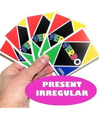 Verbo Spanish Card Game Present Tense Irregular Verbs $68.93 Card Games