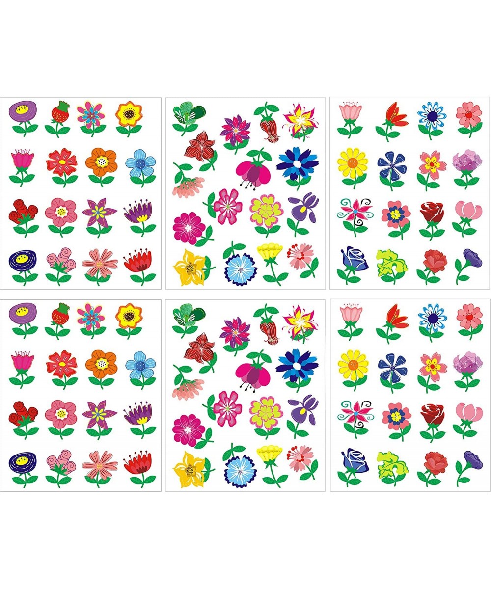 96 Pieces Spring Flowers Stickers for Spring Decorations Scrapbooking Stickers Flowers Planner Stickers Self-Adhesive Sticker...