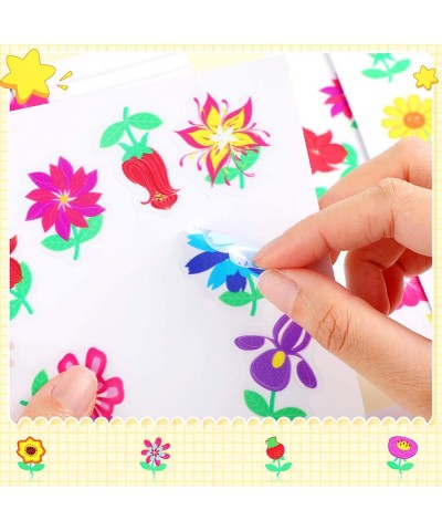 96 Pieces Spring Flowers Stickers for Spring Decorations Scrapbooking Stickers Flowers Planner Stickers Self-Adhesive Sticker...