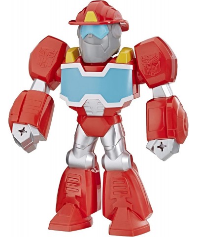 Playskool Heroes Rescue Bots Academy Mega Mighties Heatwave The Fire-Bot 10-Inch Robot Action Figure Collectible Toys for Kid...