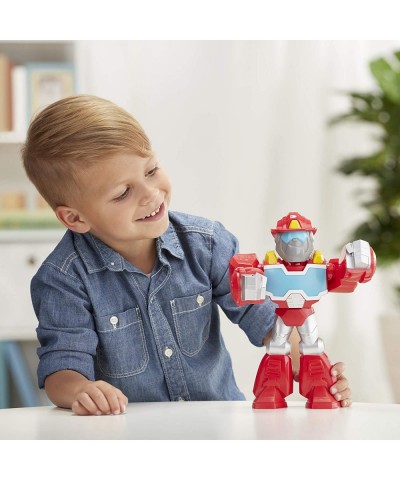 Playskool Heroes Rescue Bots Academy Mega Mighties Heatwave The Fire-Bot 10-Inch Robot Action Figure Collectible Toys for Kid...