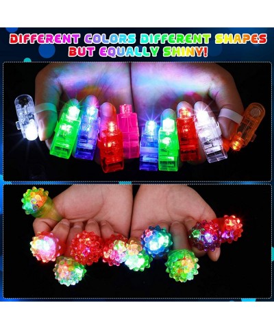 182 Pieces LED Light Up Toys Party Favors Glow in the Dark Party Supplies with 102 Pieces LED Finger Lights 30 Pieces Glow Gl...