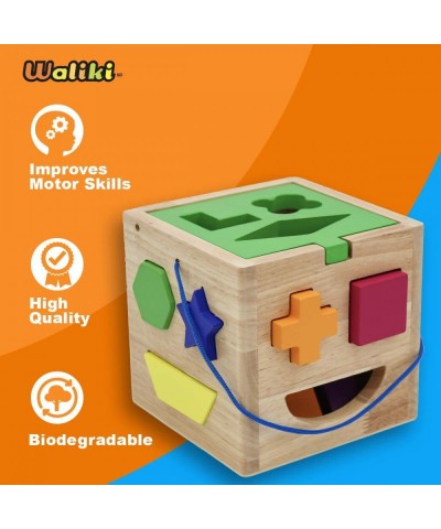 Pounding Bench with Hammer Wood Shape Sorter Box Rainbow Stacker Complete Set (3 Wooden Toys Bundle) $50.60 Early Development...