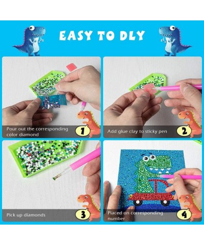 Huan Diamond Painting Kits for Kids Easy to DIY Full Drill Painting by Number Kits Beginners Art Crafts Kits Best Gift for Ch...