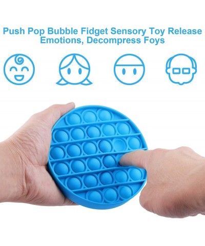 Fidget Toys Pop Bubble Sensory Fidget Toys Autism Special Needs Stress Reliever Push Squeeze Sensory Toy Silicone Stress Reli...