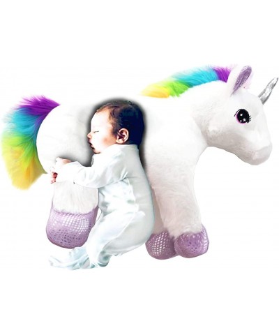 XXL Size Unicorn Pillow Plush Toy for Kid and Babies Nursery Room Decoration Huge Big Large Doll $35.00 Kids' Plush Toy Pillows