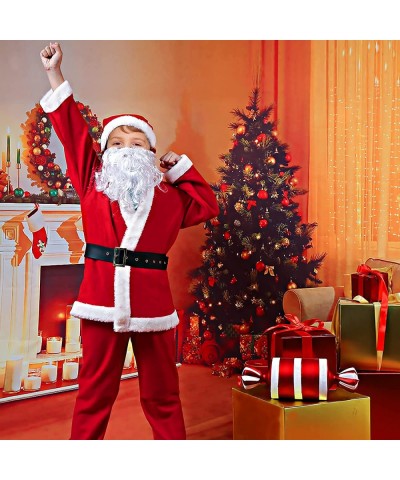 Kids Santa Claus Costume Children Santa Suit Christmas Santa Costume for Boys Party Cosplay $23.27 Kids' Costumes