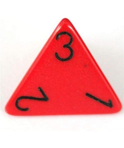 Polyhedral 7-Die Opaque Dice Set - Red with Black $17.37 Game Accessories