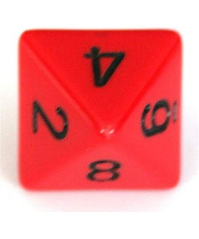 Polyhedral 7-Die Opaque Dice Set - Red with Black $17.37 Game Accessories