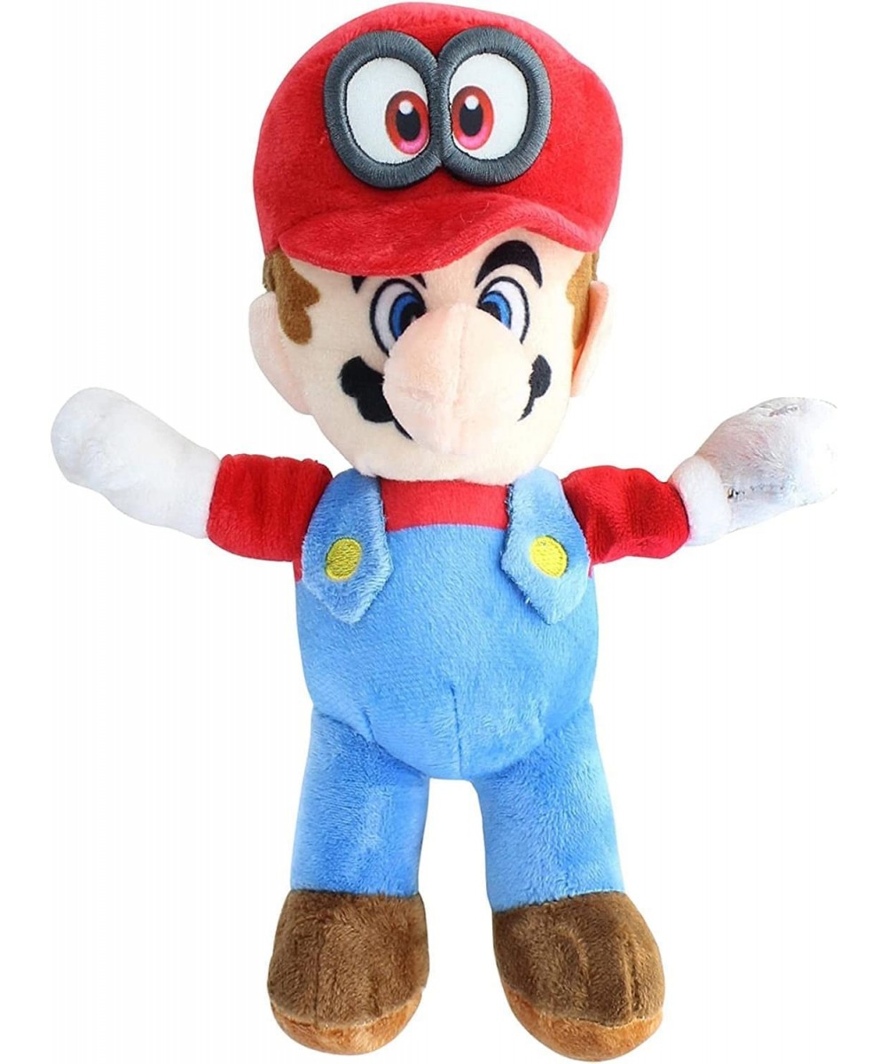 Super Mario Odyssey 8.5 Inch Mario Cappy Stuffed Plush Toy $24.86 Plush Figure Toys