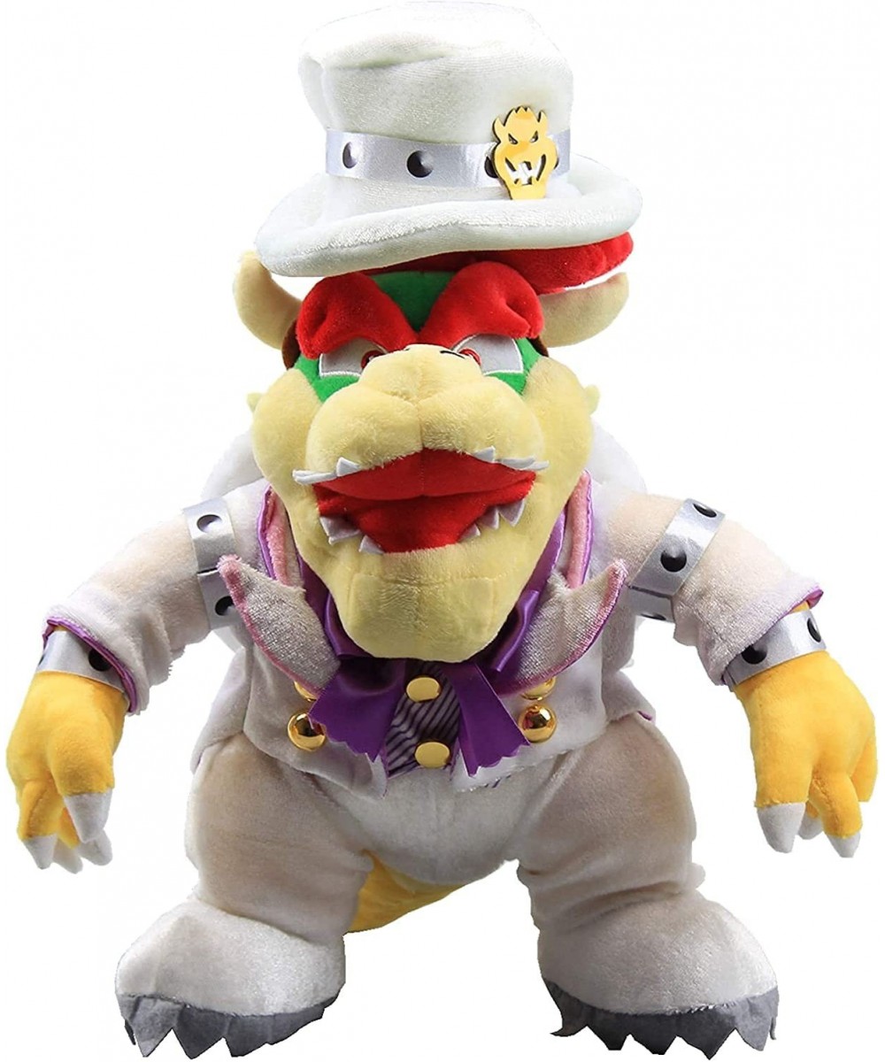 Super Mario Odyssey King Bowser Wedding Plush Koopa Figure 14 inch Stuffed Anime Collectible Dolls $72.98 Plush Figure Toys