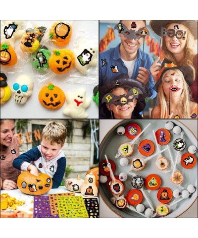 Halloween Stickers for Kids 400 Assortment Stickers for Party Favors Treats Classroom Crafts 8 Sheets $15.55 Kids' Stickers