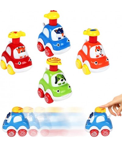 Toy Cars Press and Go Toy Vehicles Friction Powered Cars Cartoon Animal Vehicle Playsets Toddlers Cars Baby Toys Birthday Gif...