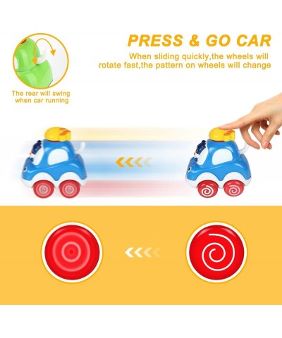 Toy Cars Press and Go Toy Vehicles Friction Powered Cars Cartoon Animal Vehicle Playsets Toddlers Cars Baby Toys Birthday Gif...