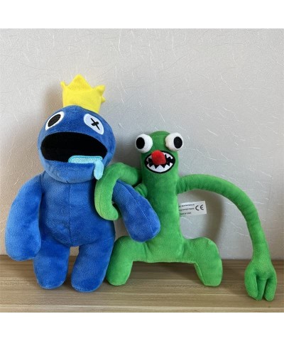 New Horror Game Rainbow Friends Plushies 11.8inch Green Plush Toy from Rainbow Friends for Fans Gift Stuffed Animal Plush Dol...