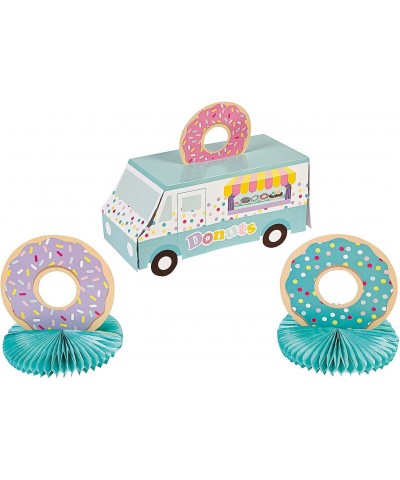 Donut Party Centerpiece (3 piece set) Sweets Party Decor $16.03 Kids' Party Centerpieces