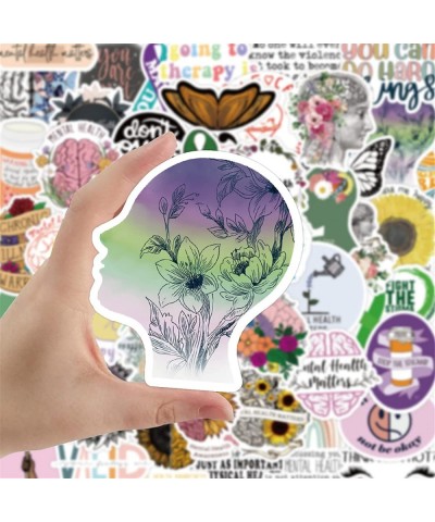 50PCS Mental Health Awareness Stickers Waterbottle Stickers Laptop Stickers Vinyl Stickers(Mental Health) $14.43 Kids' Stickers