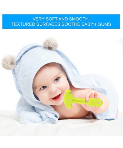 Baby Teething Toys for Babies 0-6 Months teethers for Babies 6-12 Months Baby Toys BPA Free Silicone Toolbox teether car seat...