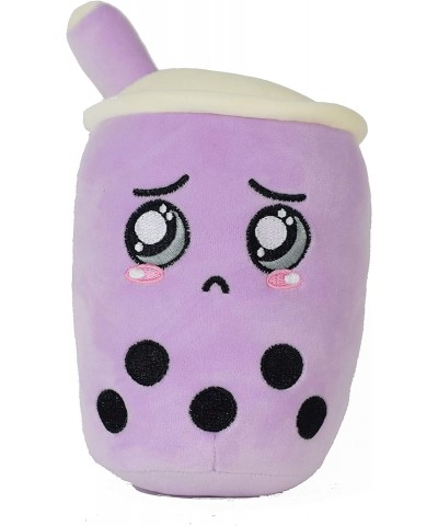 Variety Boba Milk Tea Plushie Pillow Comforting Stuffed Animal Toy Super Soft Material Snuggle Plush Taro Travel Companion (T...