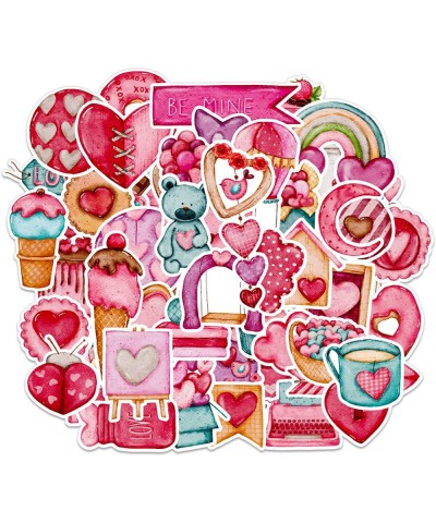 Valentine's Day Stickers for Kids Love Sticker for Teens Girls Adults Waterproof Scrapbook Stickers for Laptop Water Bottle C...