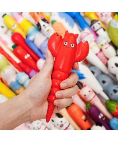 Squishy Set Toy 5pcs Random Squishies Grip Pens Relief Classroom Stressm Squeeze Topper Pen Holder for Student Kid Teen Gift ...