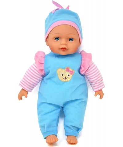 13" Soft Baby Doll with Take Along Pink Doll Backpack Carrier Briefcase Pocket Fits Doll Accessories and Clothing $45.59 Dolls